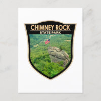 Chimney Rock Staat Park North Carolina Abzeichen