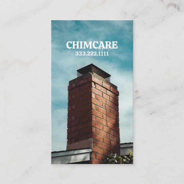 Chimney Sweep and Repair  Visitenkarte (Vorderseite)