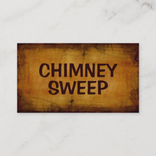 Chimney Sweep Antiquitätenkarte Visitenkarte
