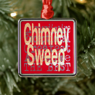 Chimney Sweep Extraordinaire Ornament Aus Metall