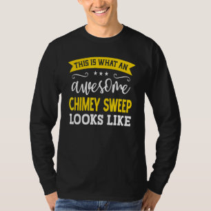 Chimney Sweep Job Titel Mitarbeiter Funny Worker C T-Shirt