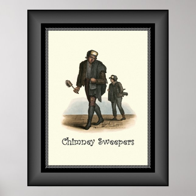 Chimney Sweepers ~ Thomas Lord Busby ~ London Poster (Vorne)