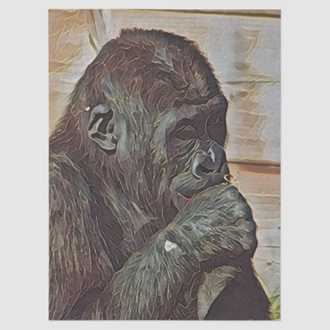 CHIMP ART SEIDENPAPIER (Vorderseite)
