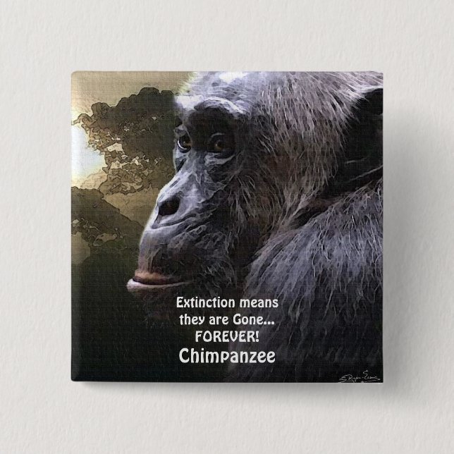 CHIMPANZEE III EXTINUTION BUTTON (Vorderseite)