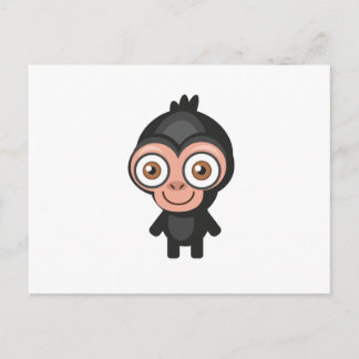 Chimpanzee - mein Naturschutzpark Postkarte
