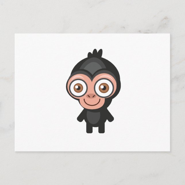 Chimpanzee - mein Naturschutzpark Postkarte (Vorderseite)