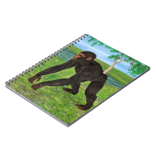Chimpanzee Notizblock (Linke Seite)