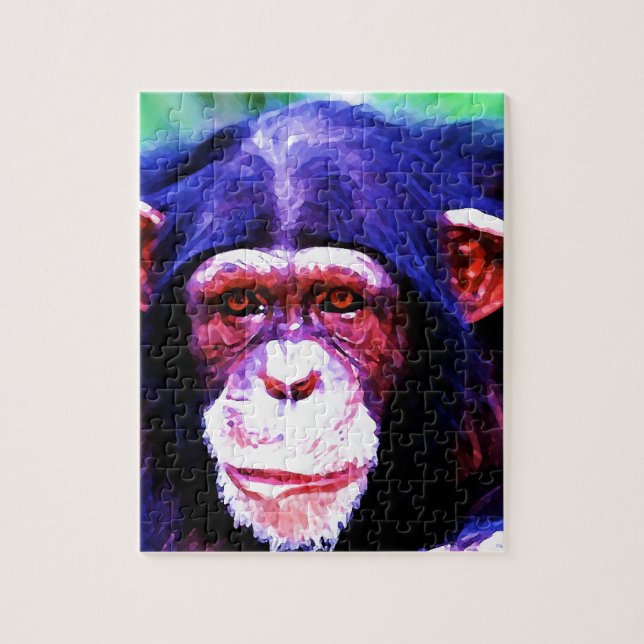 Chimpanzee Puzzle (Vertikal)