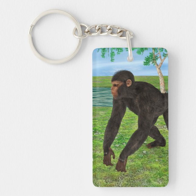 Chimpanzee Schlüsselanhänger (Vorderseite)