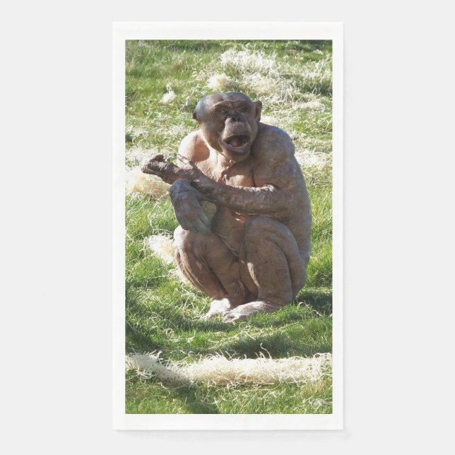 CHIMPANZEE SERVIETTE (Vorderseite)