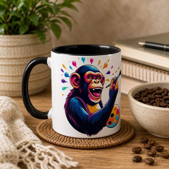 Chimpanzee Tasse (Chimpanzee Coffee Mug)