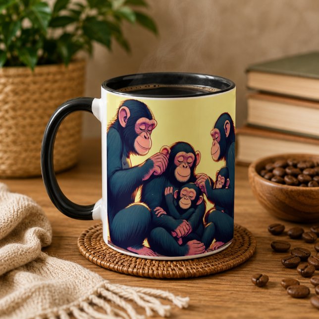 Chimpanzee Tasse (Chimpanzee Coffee Mug)