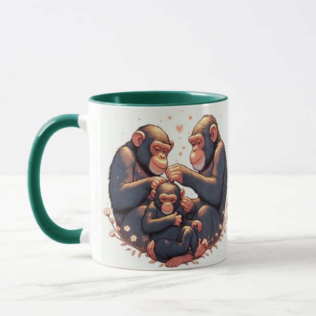 Chimpanzee Tasse (Links)