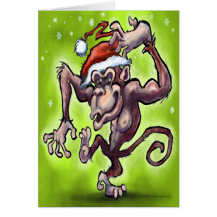 Chimpanzee Weihnachten