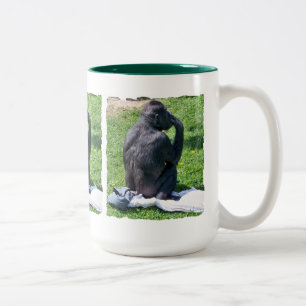 CHIMPANZEES ZWEIFARBIGE TASSE