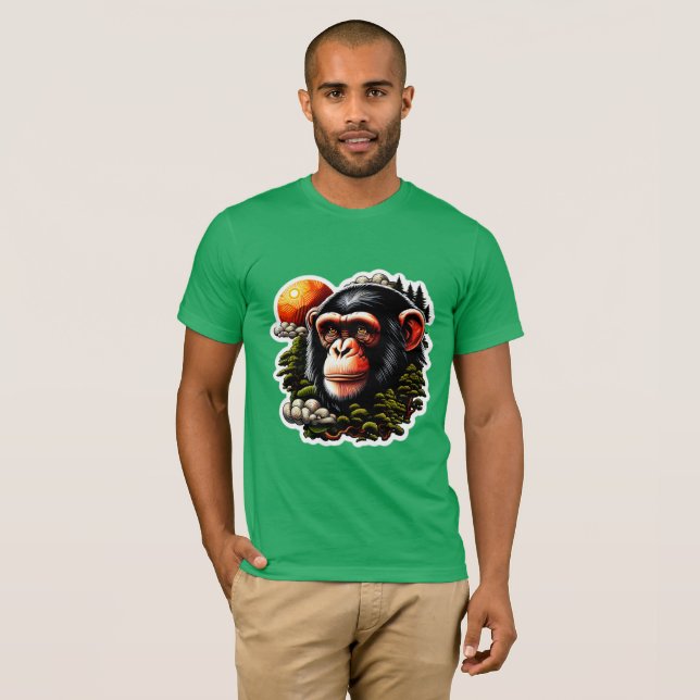 CHIMPANZEI 7 T-Shirt (Vorne ganz)