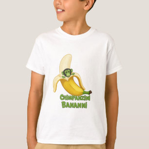 Chimpanzini Bananini T - Shirt   Funny Italian Bra