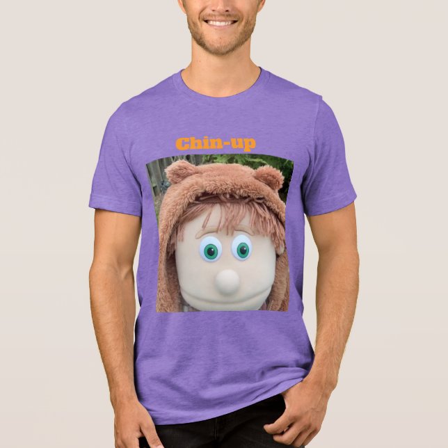 Chin-up Charlie Tri-Blend Shirt (Vorderseite)