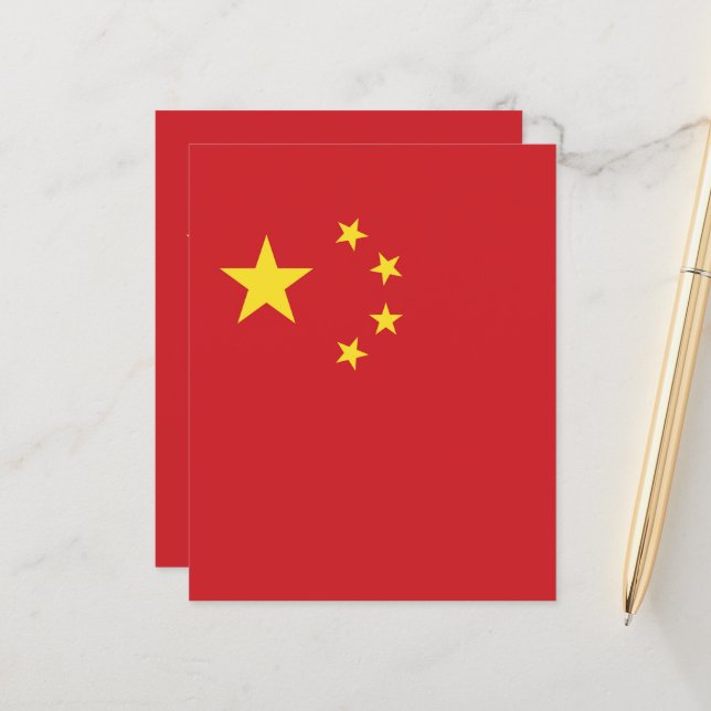 China (Vorderseite/Rückseite Beispiel)