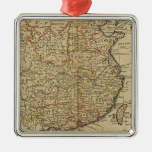 China 5 silbernes ornament