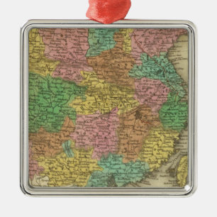 China 7 ornament aus metall