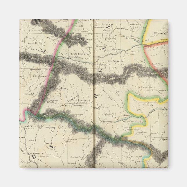 China, Asien 72 Magnet (Vorne)