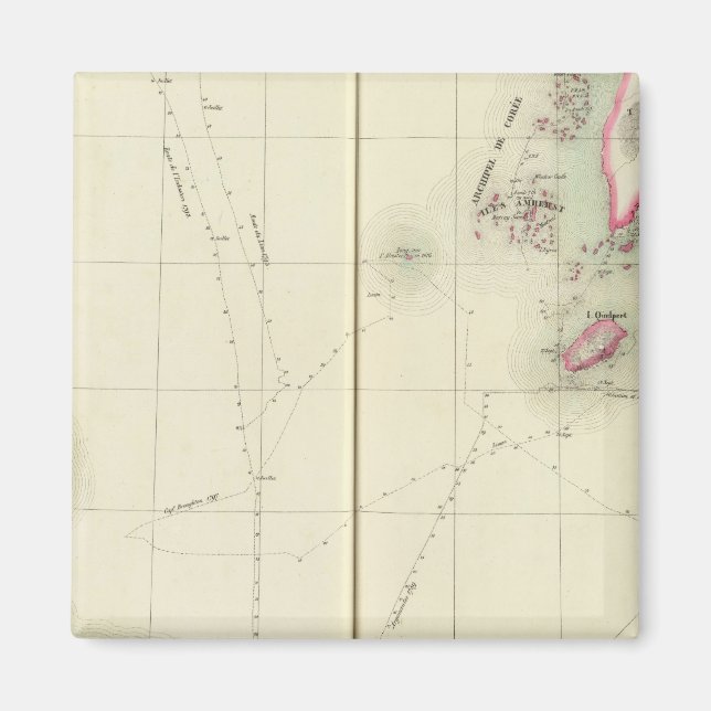 China, Asien 74 Magnet (Vorne)