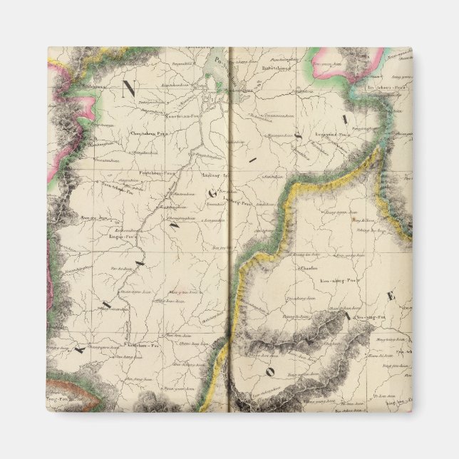 China, Asien 87 Magnet (Vorne)