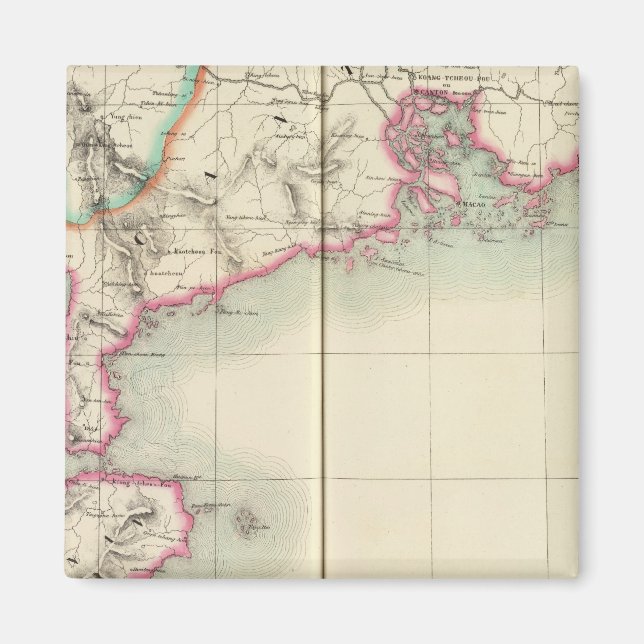 China, Asien 98 Magnet (Vorne)