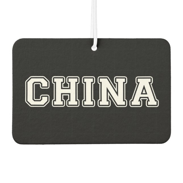 China Autolufterfrischer (Vorderseite)