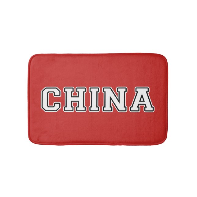 China Badematte (Vorderseite)
