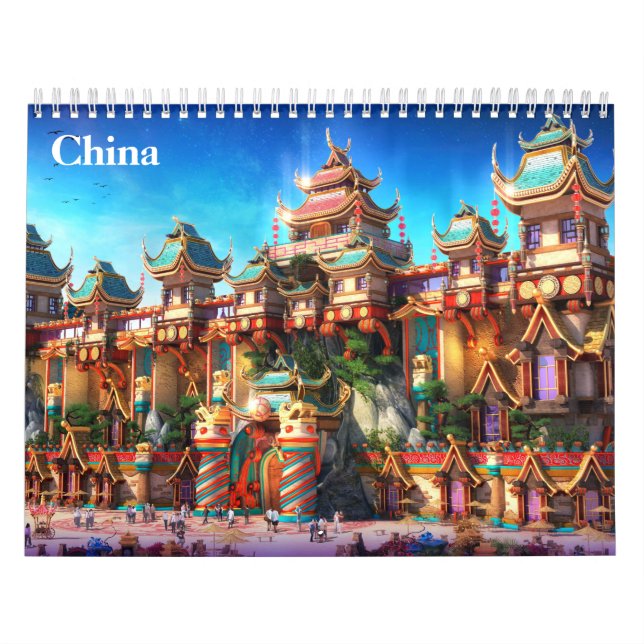 China Chinesisch 2025 Kalender (Titelbild)