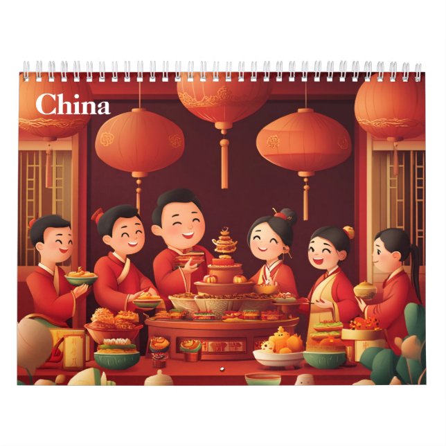 China Chinesisch 2026 Kalender (Titelbild)