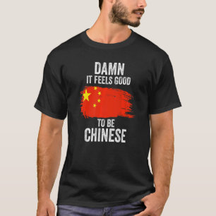 China Chinesische Flagge T-Shirt