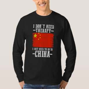China Chinesische Flagge T-Shirt