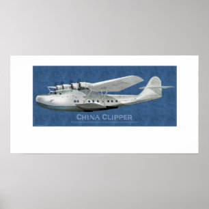 China Clipper Martin M-130 Poster