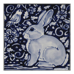 China Dedham Tile Art Poster