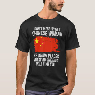 China der chinesischen Flagge T-Shirt