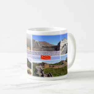 China - die große Mauer der China - Tasse