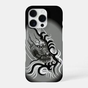 China-Drache im Tattoostil iPhone 16 Pro Hülle