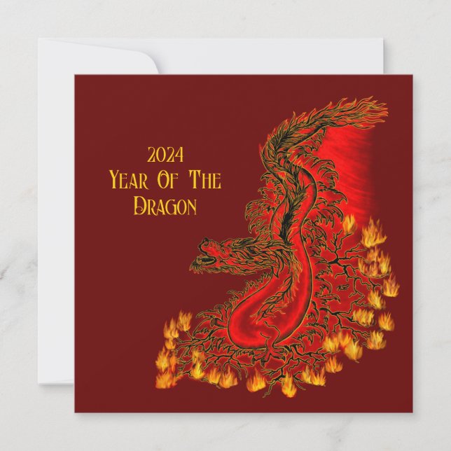 China Dragon , 2024 Jahr des Drachen (Vorderseite)