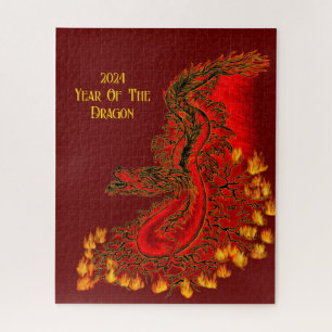 China Dragon , 2024 Jahr des Drachen Puzzle