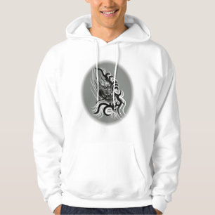 China Dragon im Tattoostil Hoodie