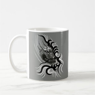 China Dragon im Tattoostil Tasse