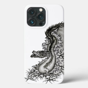 China Dragon, Schwarzweiß-Design in Tattoostyl Case-Mate iPhone Hülle