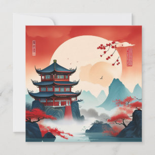 China Feiertagskarte