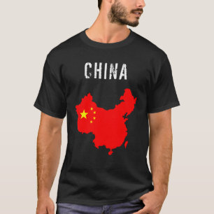 China Flag für Menschen, die China 1 Liebe 1 T-Shirt