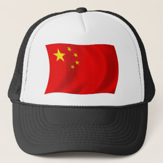 China Flag Hat Truckerkappe