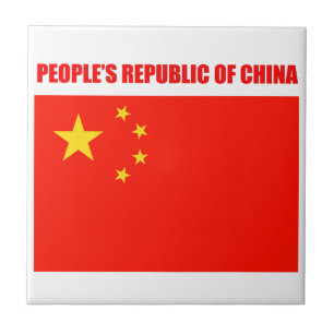 China Flag Hohe Qualität Fliese