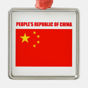 China Flag Hohe Qualität Ornament Aus Metall